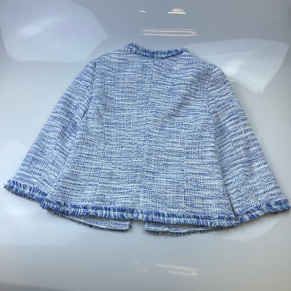 Tyler Boe Blue/White Tweed Blazer N230-11 - Picture 3 of 9